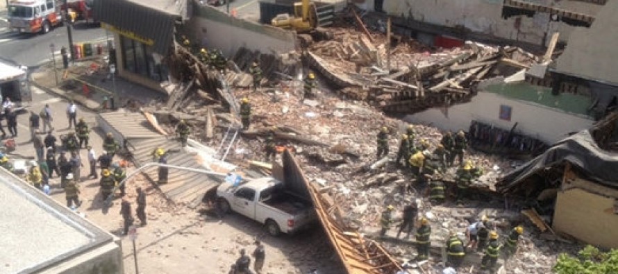 Philadelphia’da bina çöktü: 10 kişi enkaz altında kaldı