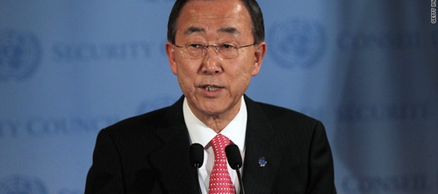 BM Genel Sekreteri Ban; ‘‘Kimyasal silah iddiaları elle tutulur kanıt gerektirir’’