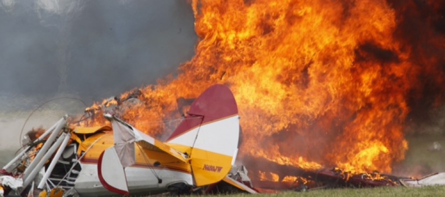 Ohio’da gösteri uçağı düştü: 2 ölü