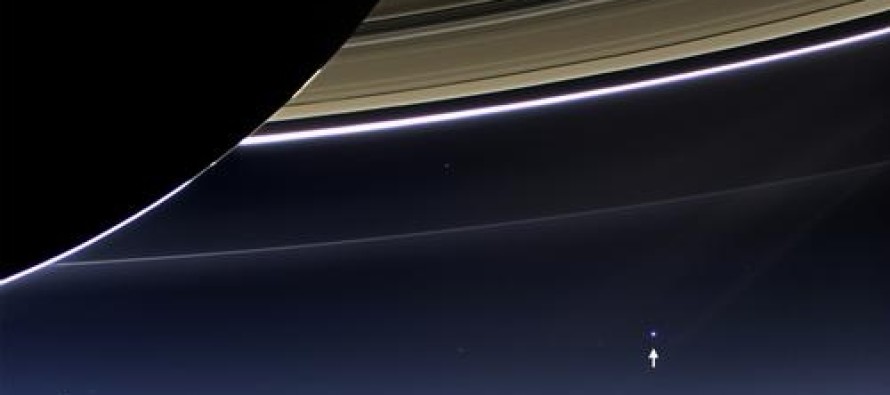 Dünya’nın 1.5 milyar km uzaklıktan görüntüsü