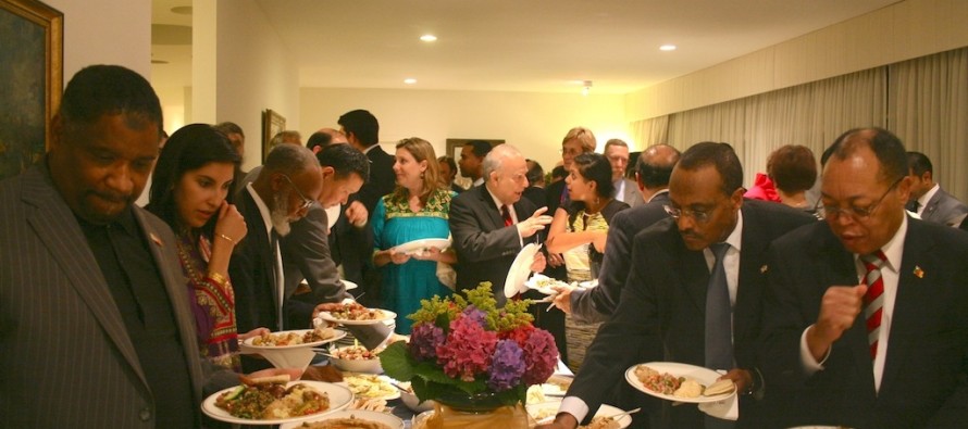 İsrail’in Washington büyükelçiliği iftar yemeği verdi