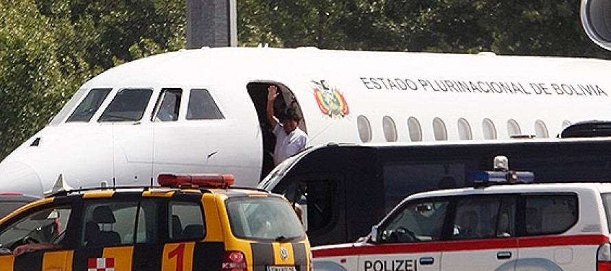 Bolivya Cumhurbaşkanı’nın uçağını inişe zorladılar