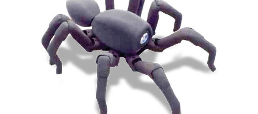 3D yazıcıdan örümcek çıktı