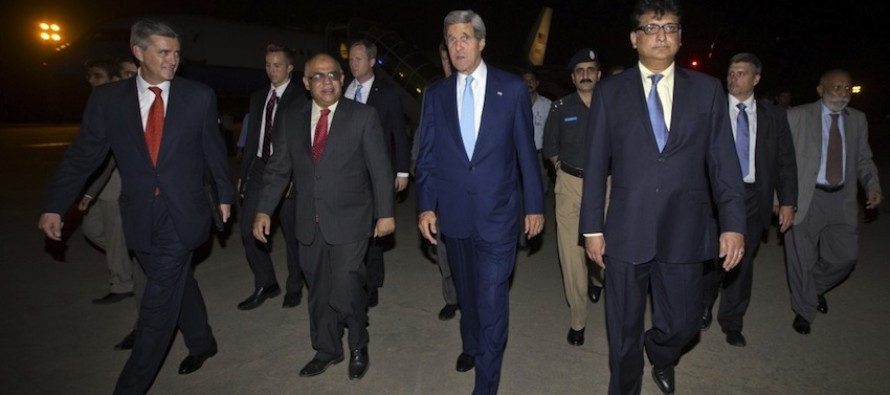 Kerry, Dışişleri Bakanı olarak ilk kez Pakistan’da
