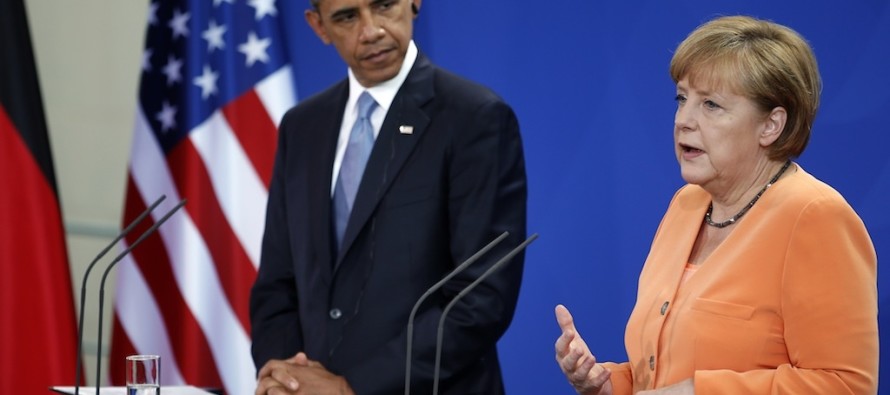 Obama, Merkel ile Suriye’yi görüştü