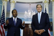 Kerry, Somali Cumhurbaşkanı Mahmud ile bir araya geldi