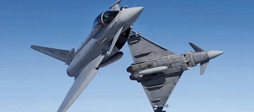 İngiliz ve Suriye savaş uçakları Kıbrıs üzerinde it dalaşı yaptı
