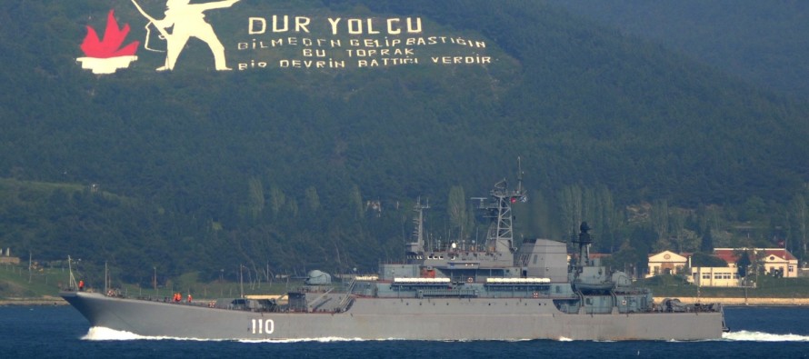 Rus savaş gemileri, İstanbul Boğazı’nda