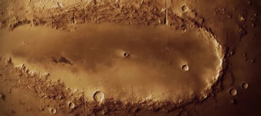 [Foto Galeri] Mars’ın en gerçekçi haritası üzerinde nefes kesen uçuş