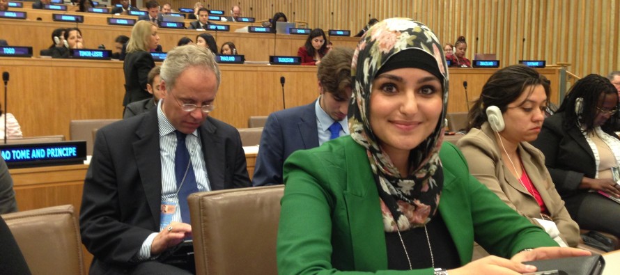 Türk asıllı hukuk öğrencisi, BM’de Hollanda adına kadın haklarını anlattı
