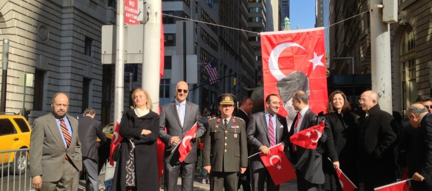Türk Bayrağı, Wall Street’te dalgalandırıldı