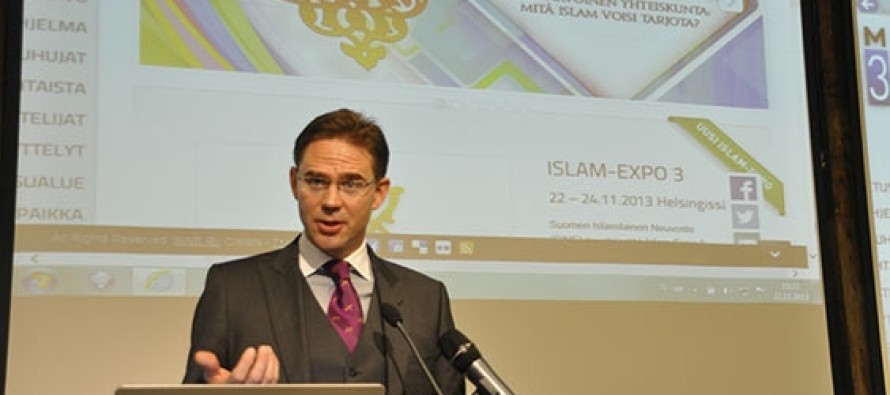 Finlandiya Başbakanı Katainen: İslamiyet’i yanlış tanıyoruz