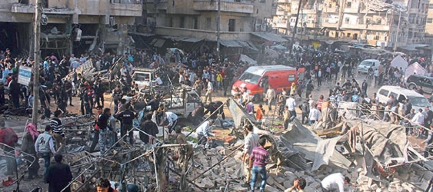 Esed güçleri sivilleri havadan vurdu: 44 ölü