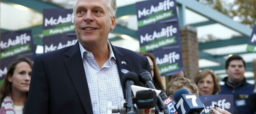 Virginia eyaletinin yeni valisi Demokrat Terry McAuliffe