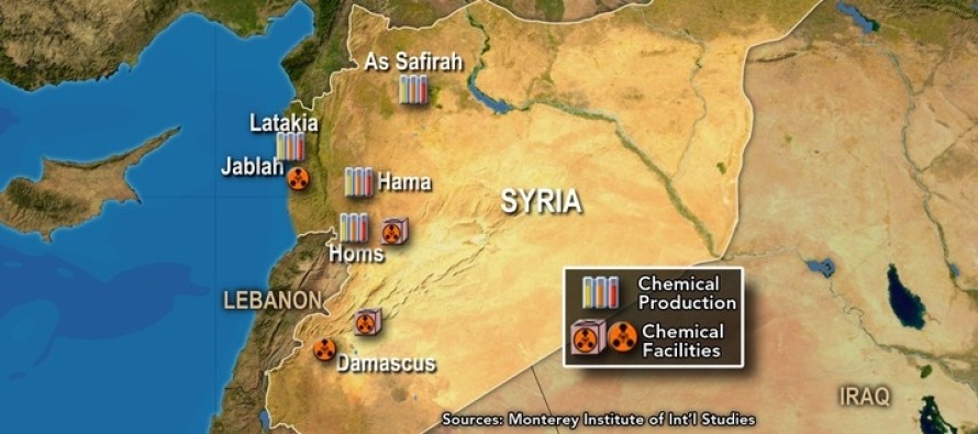 Suriye’nin kimyasal silahları denizde imha edilebilir