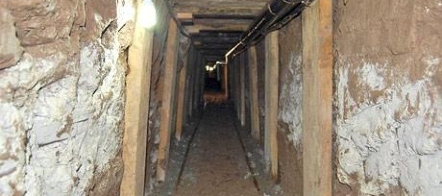 Meksika sınırında yeni bir uyuşturucu tüneli bulundu