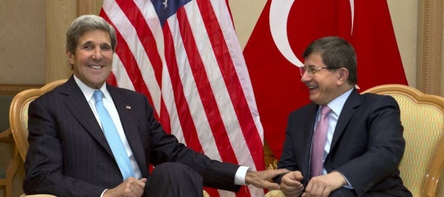 Kerry’den Davutoğlu’na İran ve Suriye telefonu
