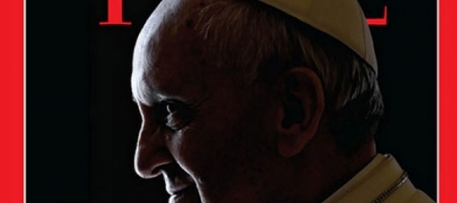 TIME, Papa Francesco’u yılın kişisi seçti