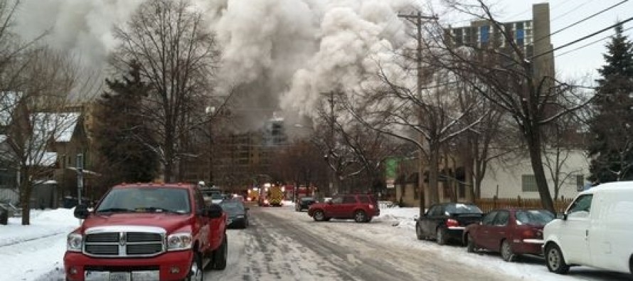 Minneapolis’te bir binada patlama meydana geldi