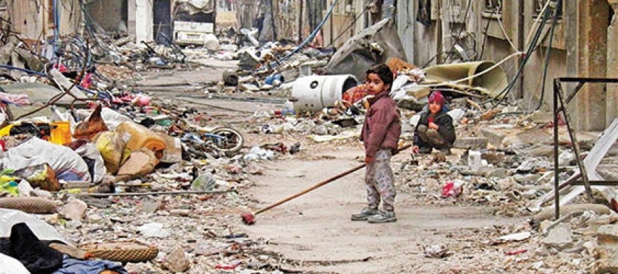 BM: Esed çocukları canlı kalkan yapıyor