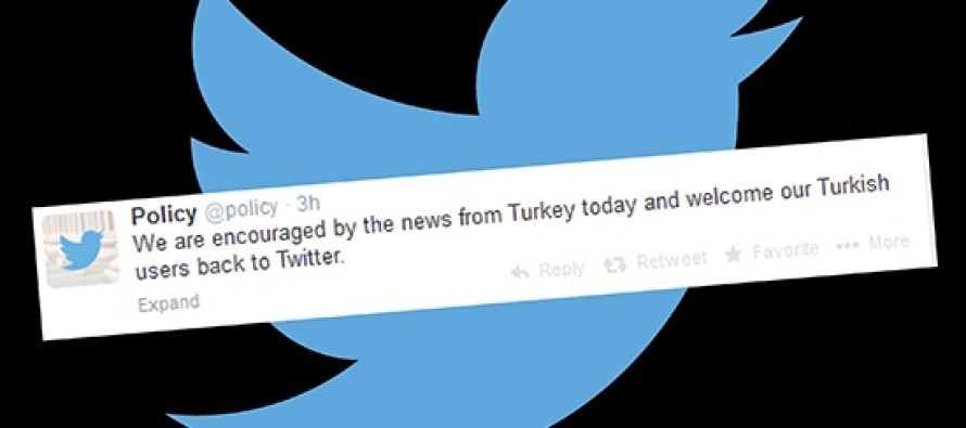 Twitter’dan Türk kullanıcılara ‘Tekrar hoşgeldiniz’ mesajı