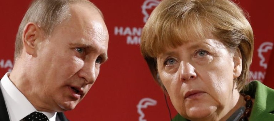 Putin ve Merkel, Ukrayna krizine etkin çözüm arıyor