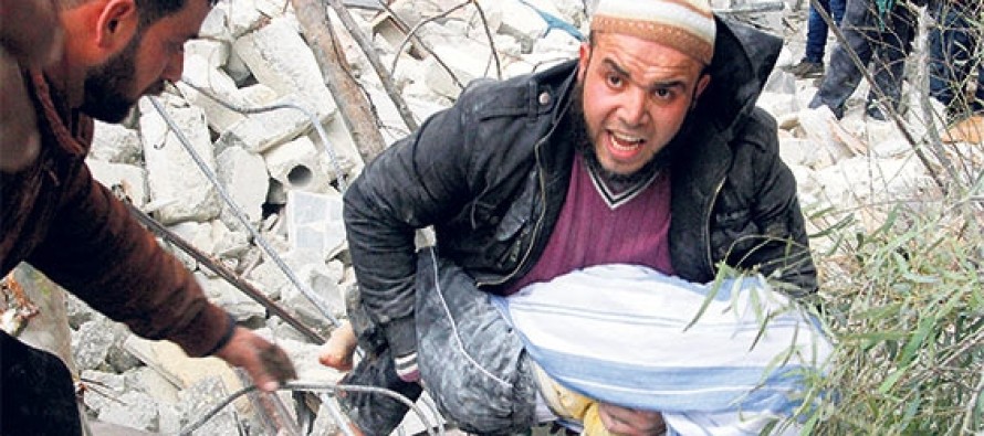 Suriye’de ölü sayısı 162 bini aştı