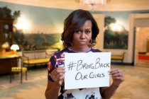 Michelle Obama’dan ‘#BringBackOurGirls’ kampanyasına destek