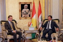 Bölgesel Kürt Yönetimi Meclis Başkanı, ABD’nin Erbil Başkonsolosu’nu kabul etti