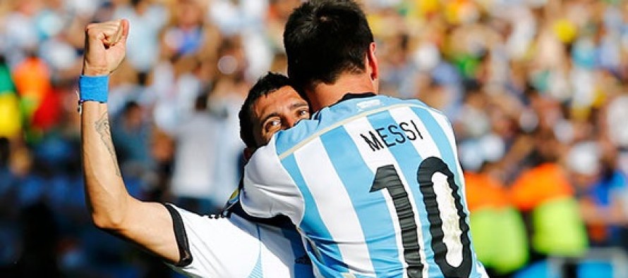 Arjantin, 118. dakikada çeyrek finale uzandı