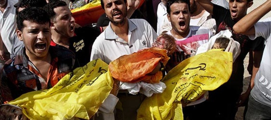 Gazze’de çocuk katliamı