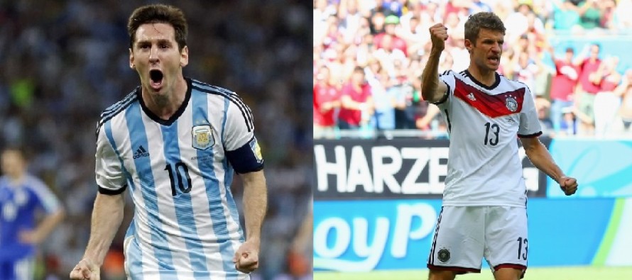 Büyük finalde  gözler Messi ve Müller’de