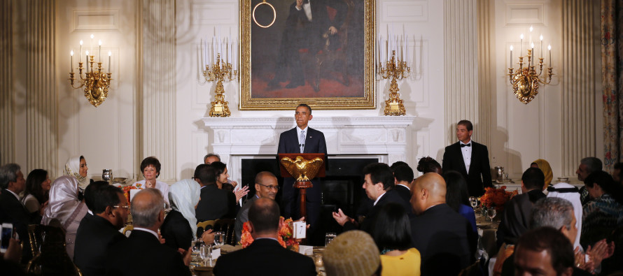 Obama, Beyaz Saray’ın iftar yemeğinde İsrail’e destek verdi
