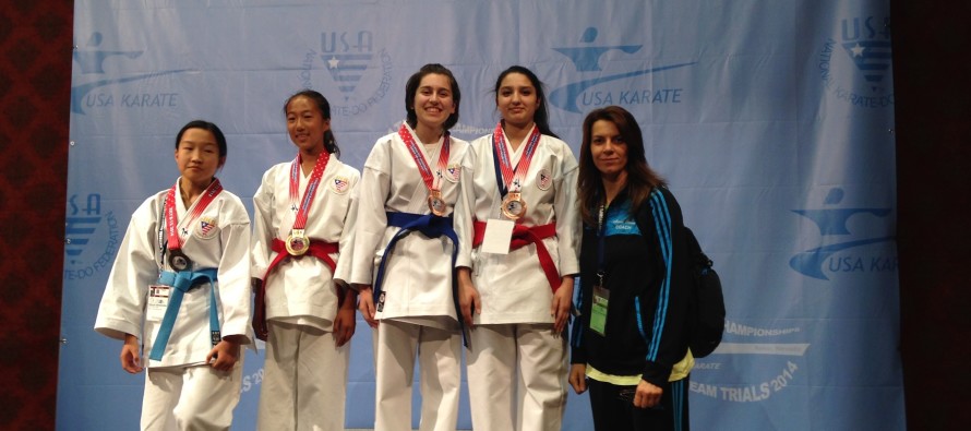 Brooklyn Amity School, karate şampiyonasından 19 madalyayla döndü