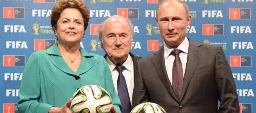 Putin, 2018 Dünya Kupası için yapılan statları teftiş etti