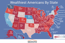 ABD’nin ‘zenginler haritası’ çıkarıldı