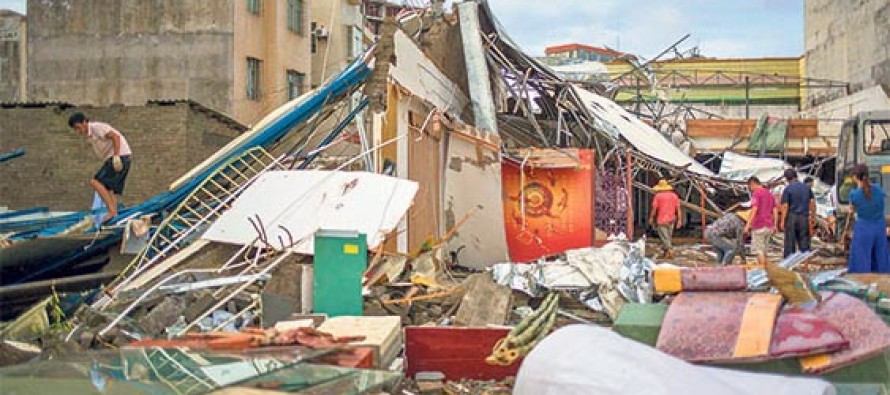 Çin’de ‘süper tayfun’un bilançosu ağırlaşıyor