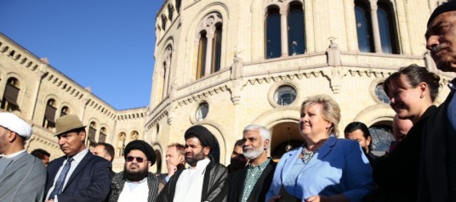 Norveçli Müslümanlar IŞİD’i protesto etti