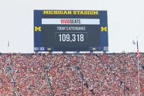 Michigan’daki 109 bin kişilik hazırlık maçı ABD tarihine geçti