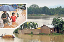 Nepal ve Hindistan’ı yine sel aldı salgın hastalık tehlikesi kapıda