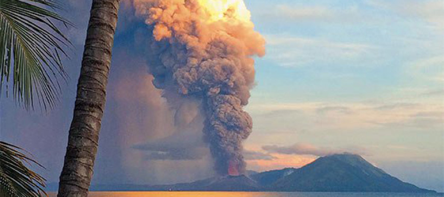 Papua Yeni Gine’de yanardağ alarmı