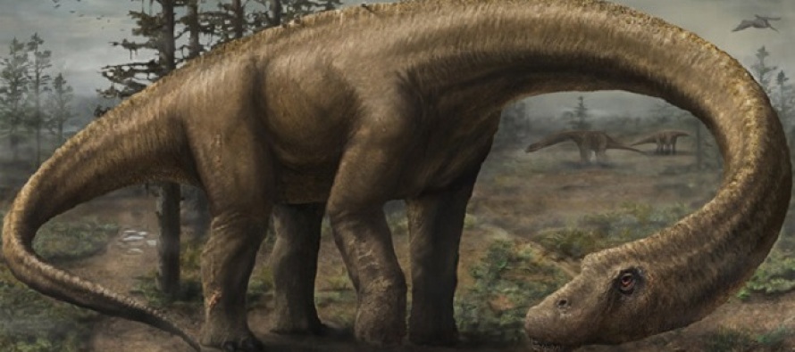 Dünyanın en büyük dinozorlarından birisine ait fosiller bulundu