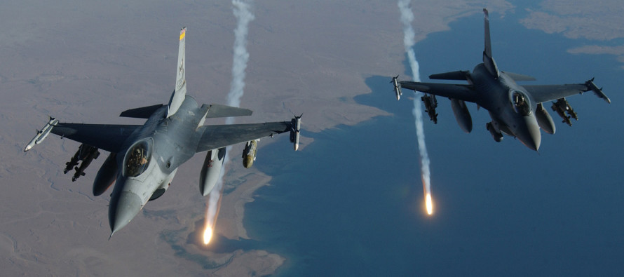 ABD uçakları IŞİD’in 16 zırhlı aracını vurdu
