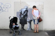 Banksy’den yeni bir çalışma