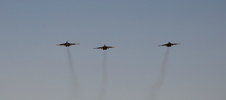 Rus ve Suriyeli pilotlardan ilk ortak hava operasyonu