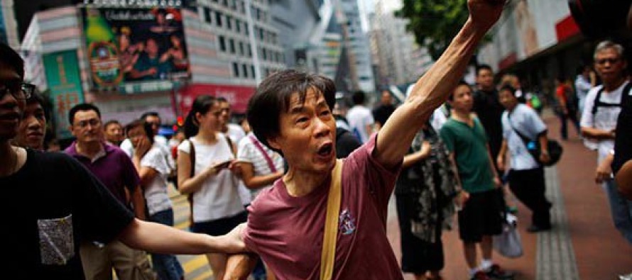 Hong Kong’da göstericilerden işgal tehdidi