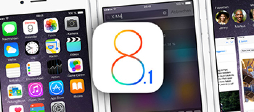 iOS 8.1 çok yakında geliyor