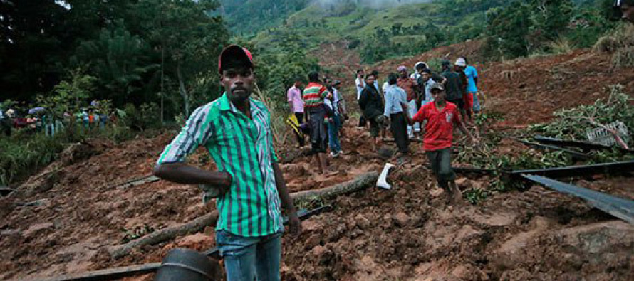 Sri Lanka’da toprak kayması: 10 ölü, 300 kayıp