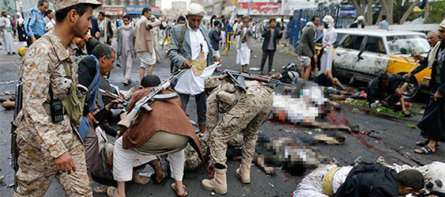 Siyasal krizdeki Yemen’de bombalar patladı: 70 ölü