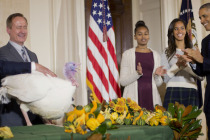 Obama Şükran Günü hindisini bağışladı